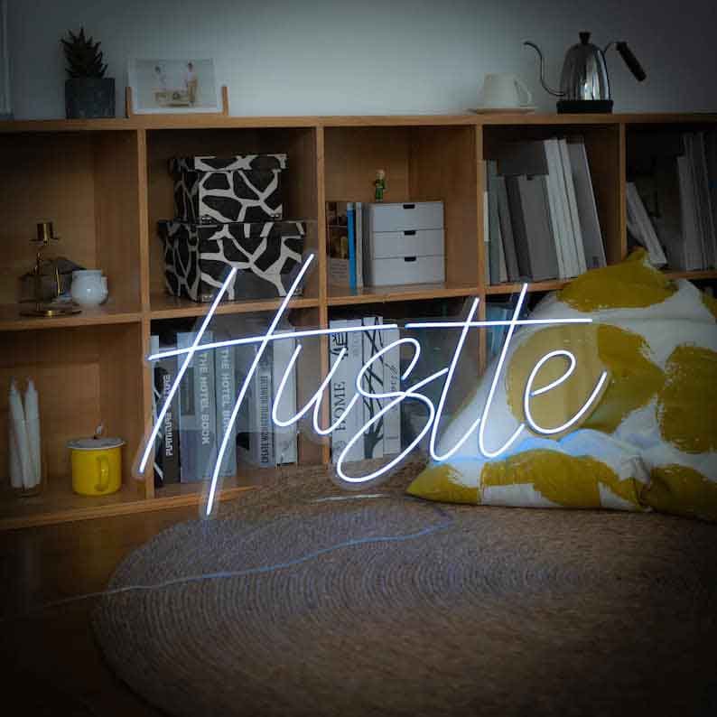 Hustle Neon Sign - Image 4