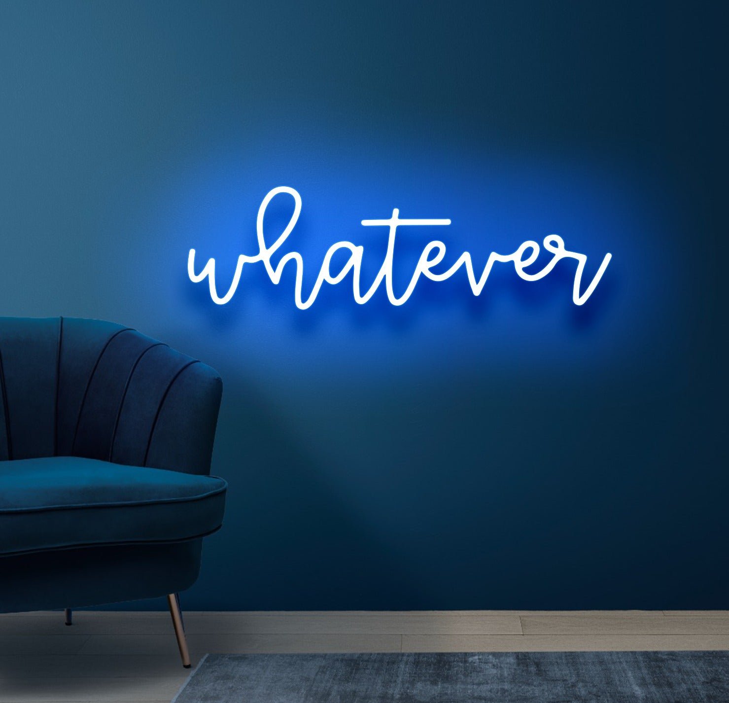 Whatever Neon Sign Big - Image 4