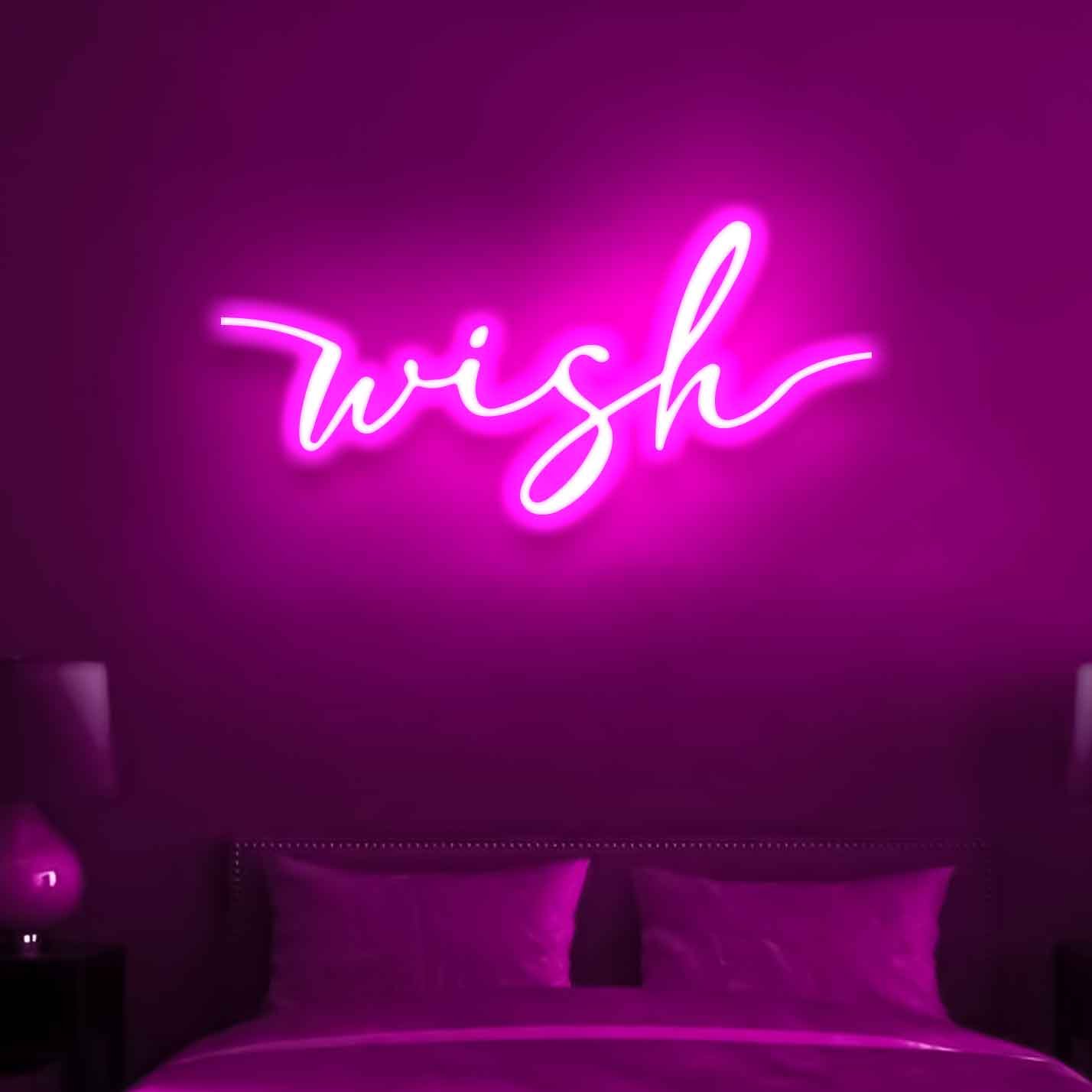 Wish Neon Sign - Image 3