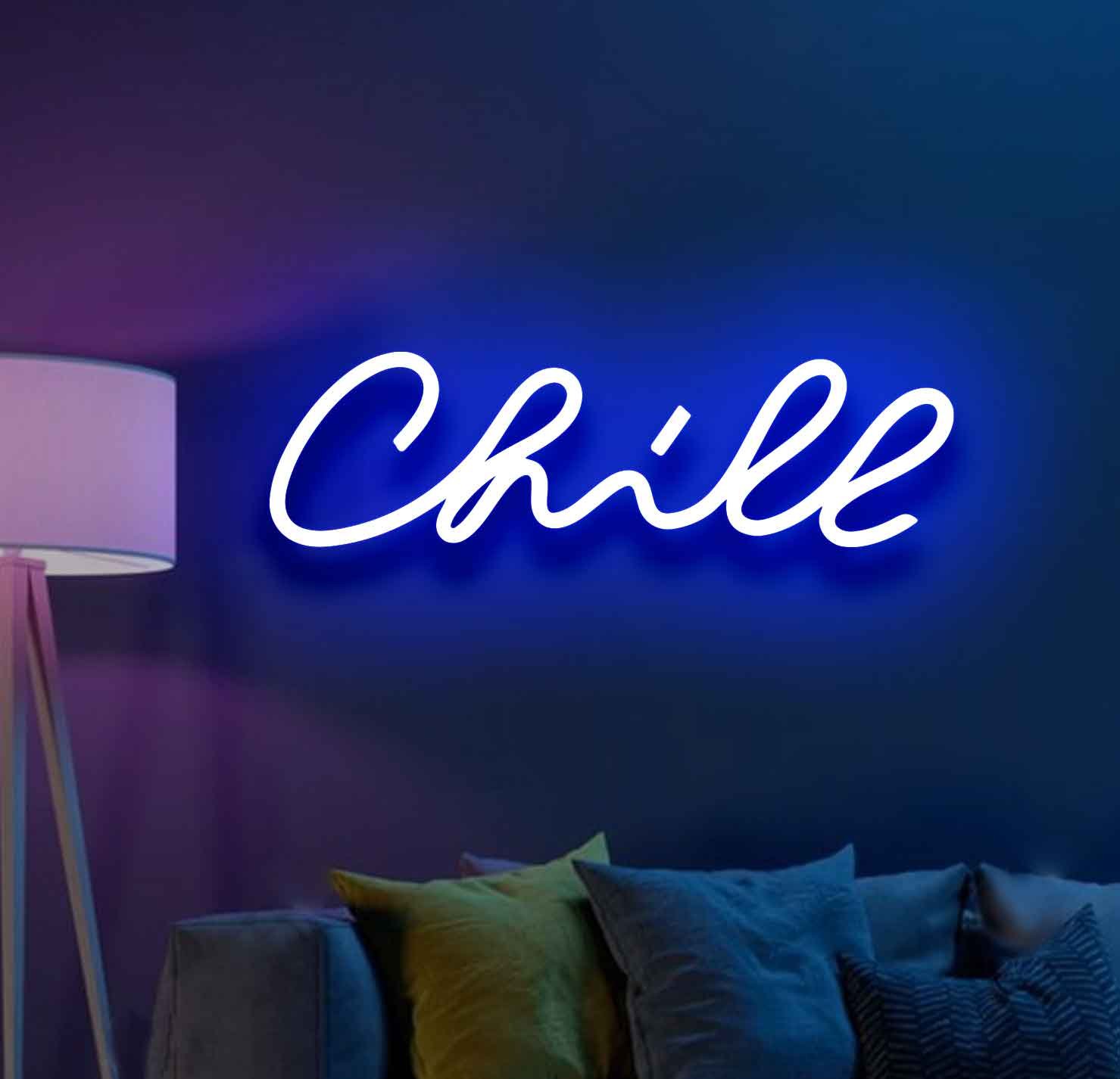 Neon Light Chill Sign - Embrace Relaxation with Chill Neon Sign - Image 2