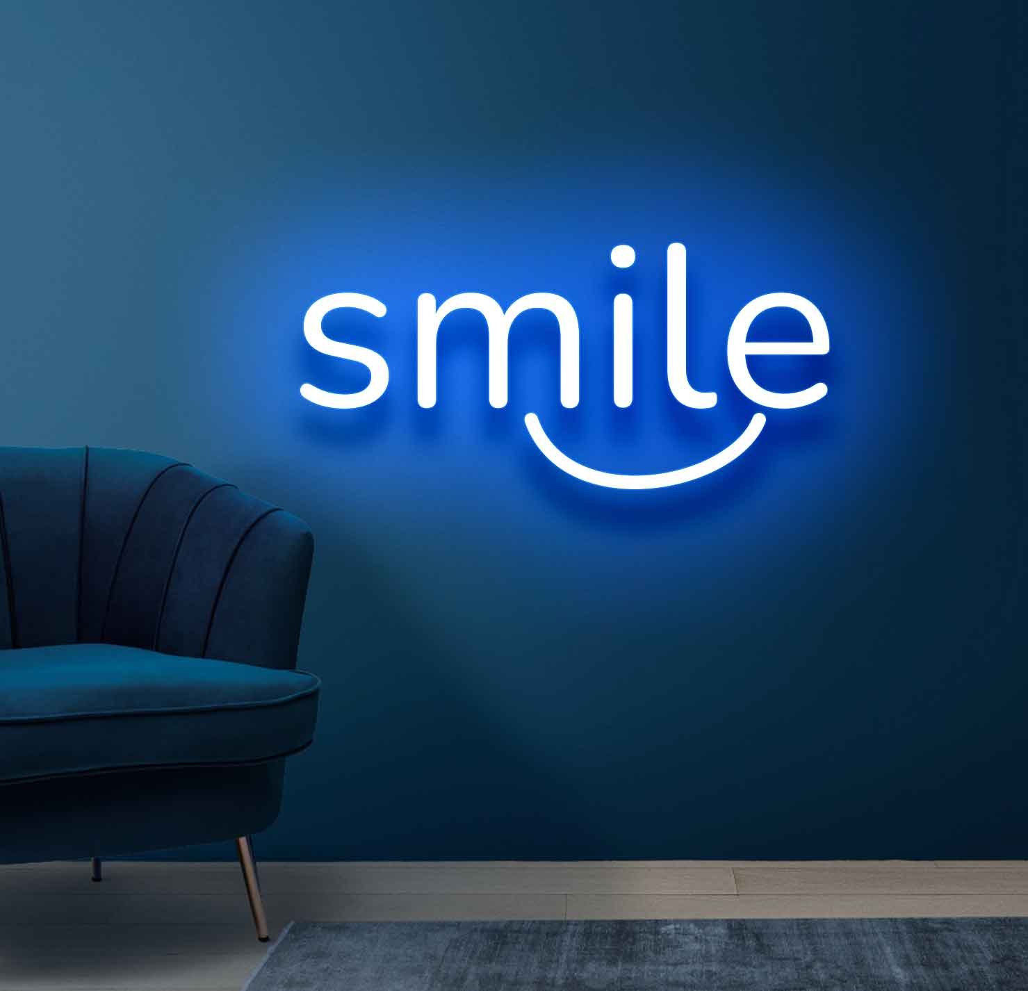Smile Neon Sign - Image 2