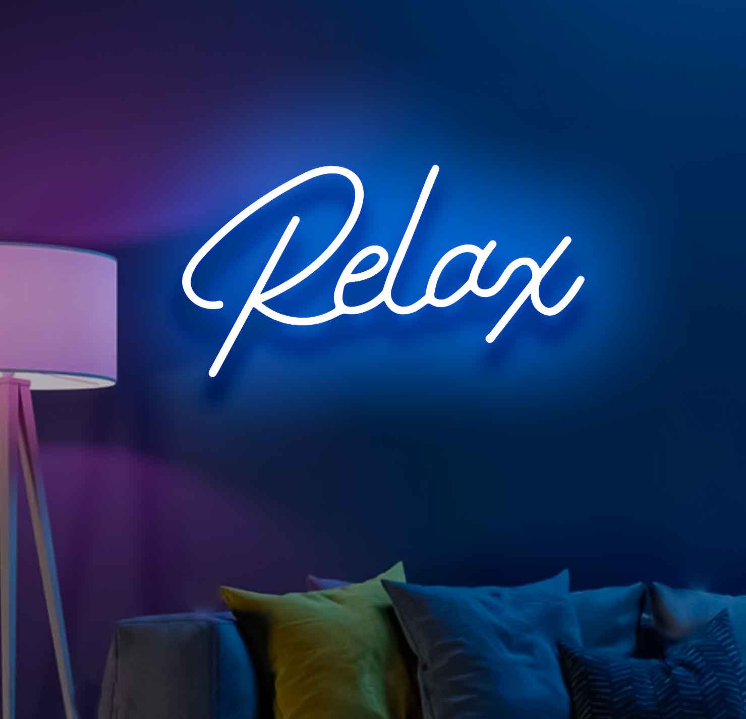 Relax Neon Sign - Neon Light - Image 3