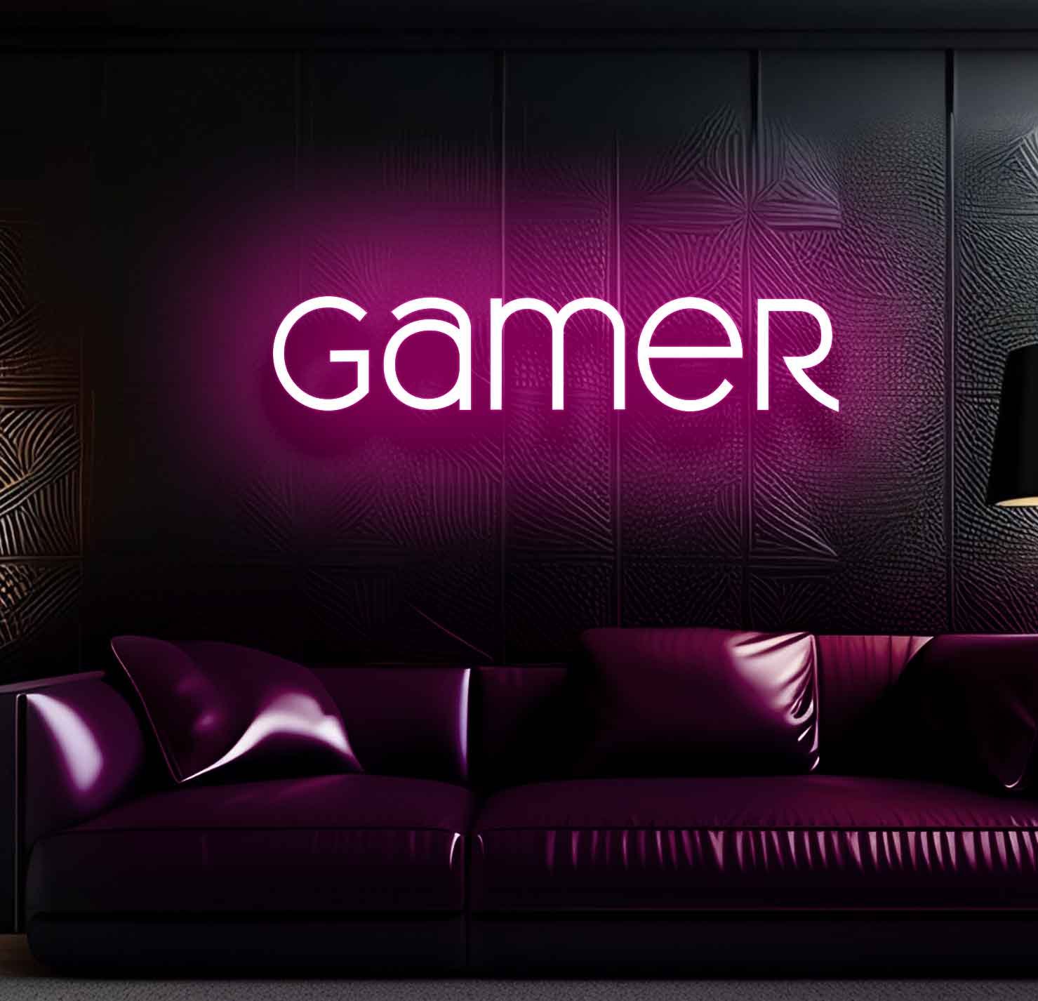 GAMER Small Neon Sign - Image 4