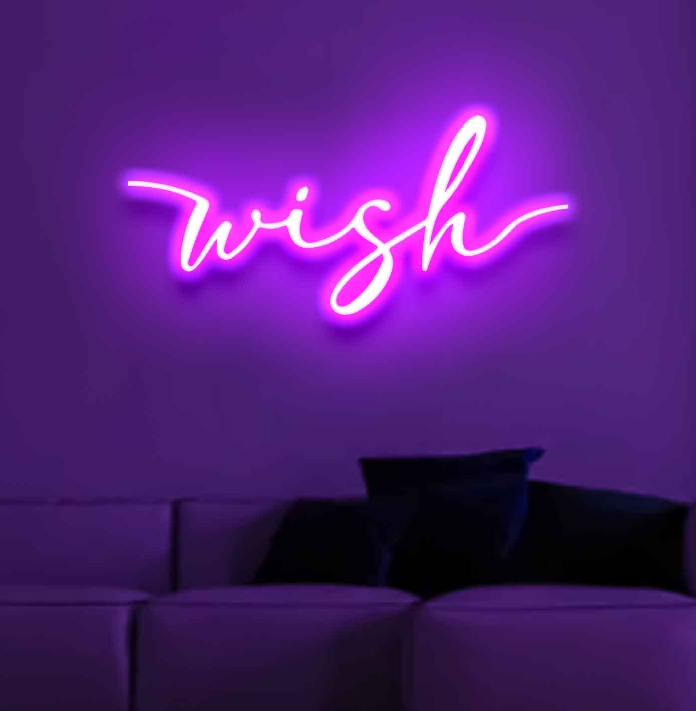 Wish Neon Sign - Image 4