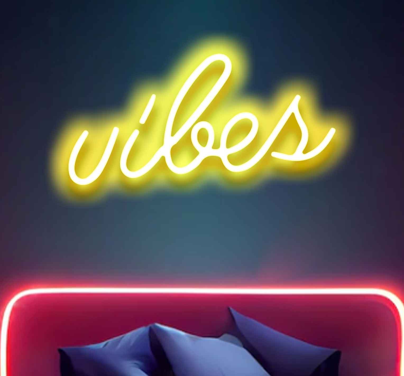 Vibes Neon Sign - Neon Light - Image 6