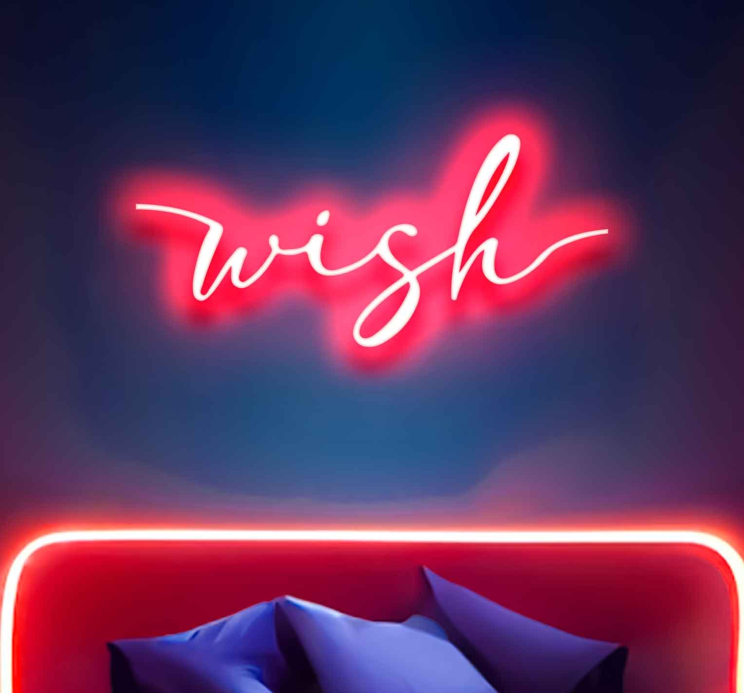 Wish Neon Sign - Image 2