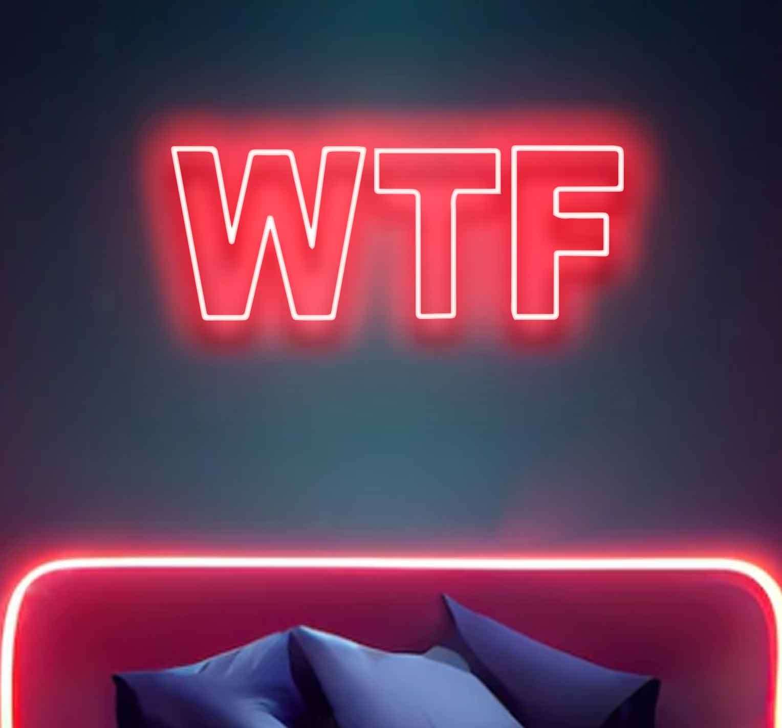 WTF* Neon Sign - Image 4