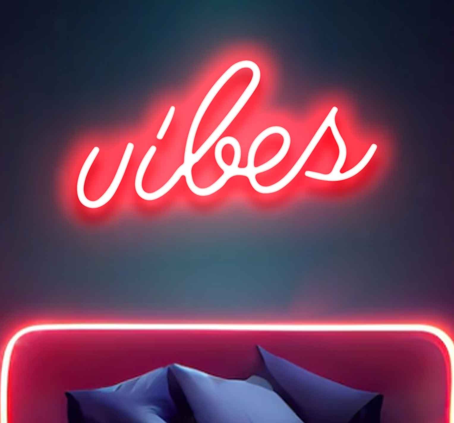 Vibes Neon Sign - Neon Light - Image 3