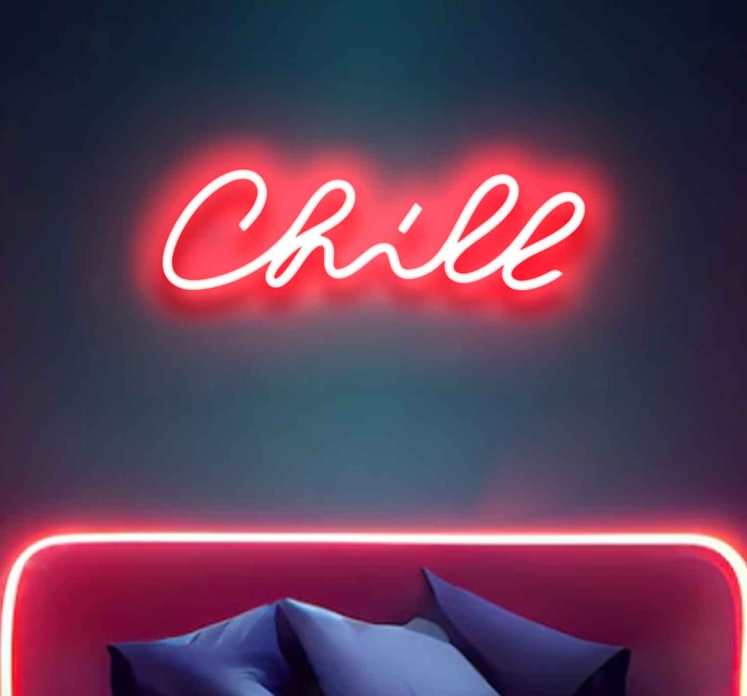 Neon Light Chill Sign - Embrace Relaxation with Chill Neon Sign - Image 5