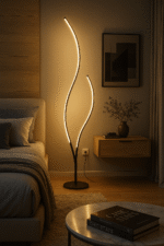 Modern Tree Neon Corner Floor Lamp Indoor
