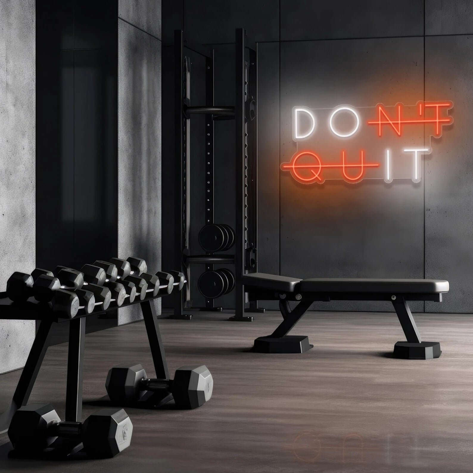 Don't Quit Neon Sign - Neon Light - Image 4