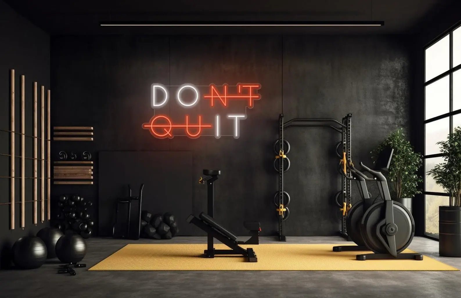 Don't Quit Neon Sign - Neon Light - Image 5