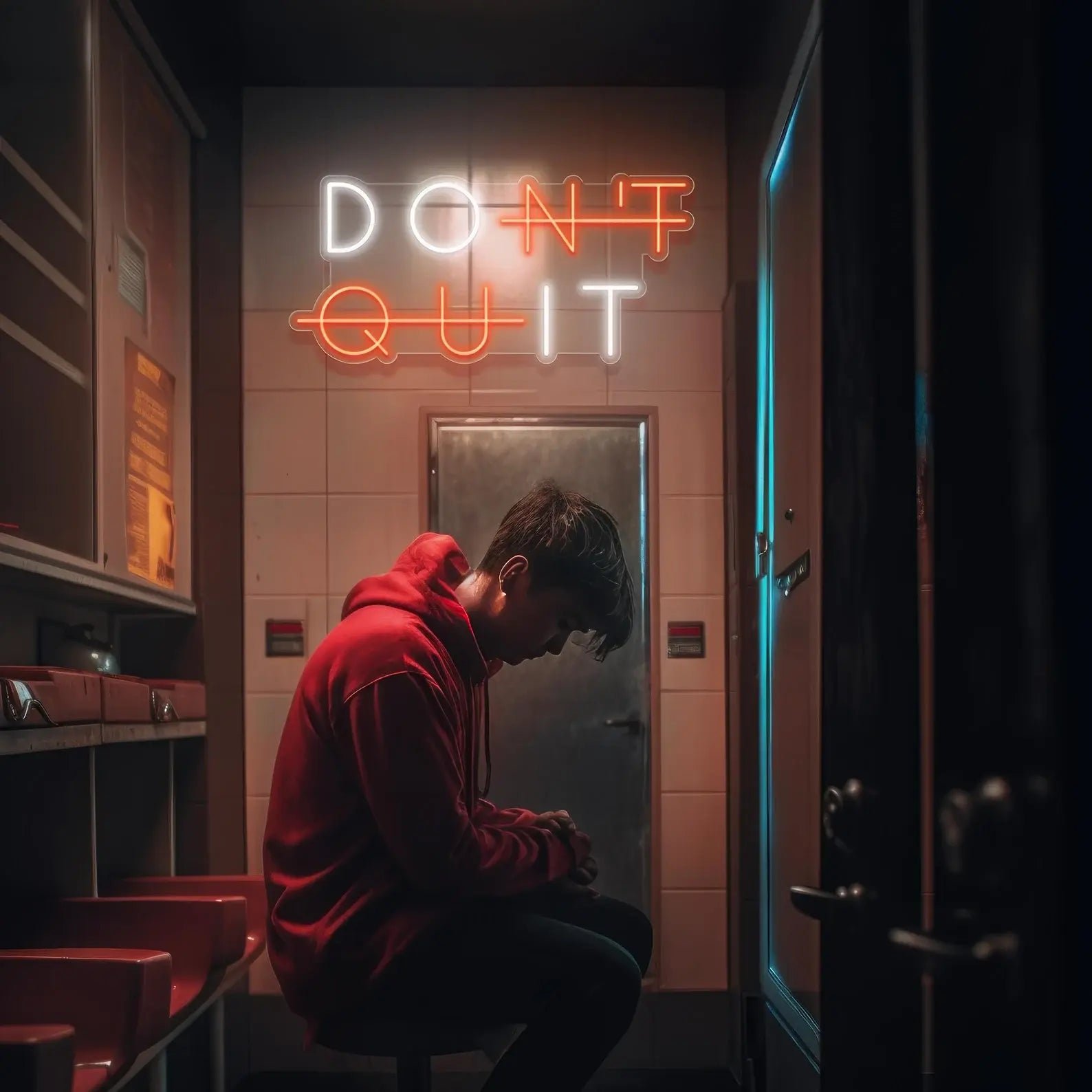 Don't Quit Neon Sign - Neon Light - Image 3