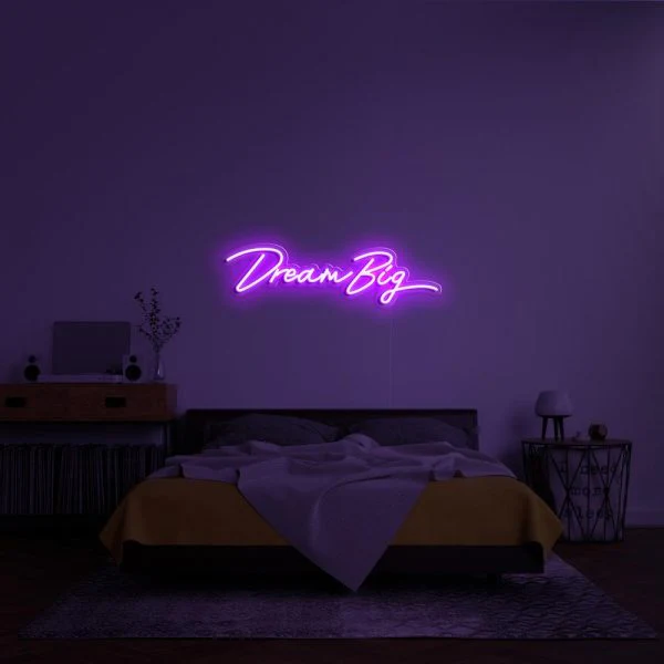 Dream Big Neon Sign - Image 4