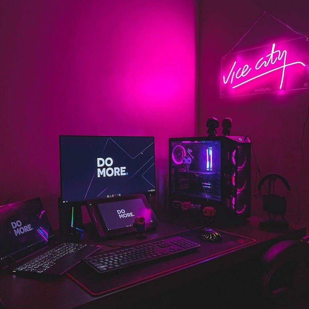 Vice City (GTA Theme) Neon Sign - Image 2