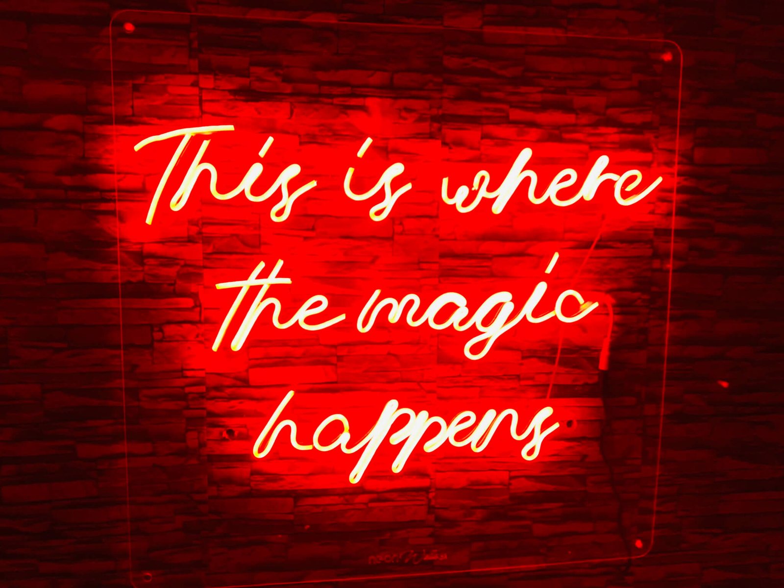 This Is Where The Magic Happens - Neon Sign - Image 8
