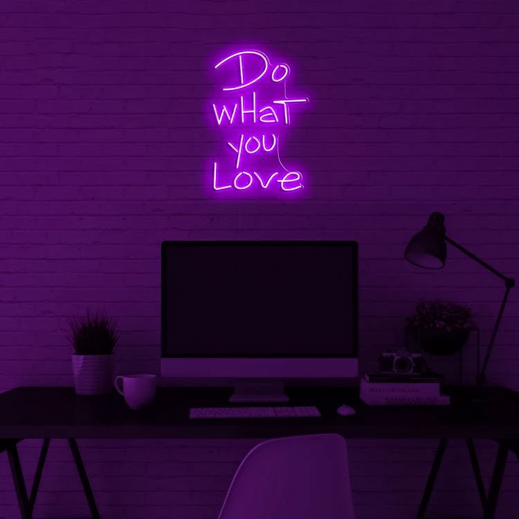 Do What You Love Neon Sign - Image 4