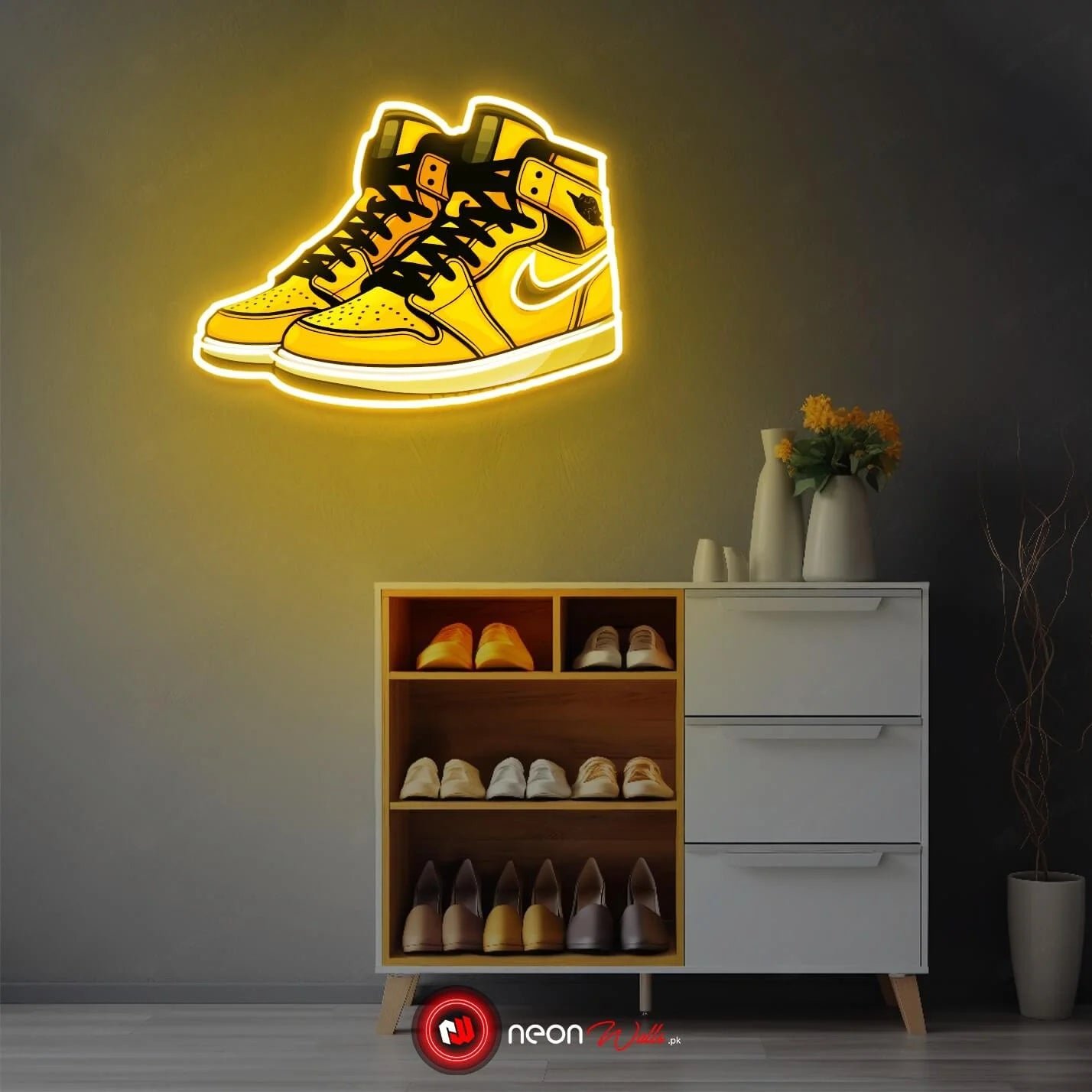 Jordan Shoes Kicks UV Neon Sign π β Showcase Your Sneaker Love in Neon Lights! - Image 2