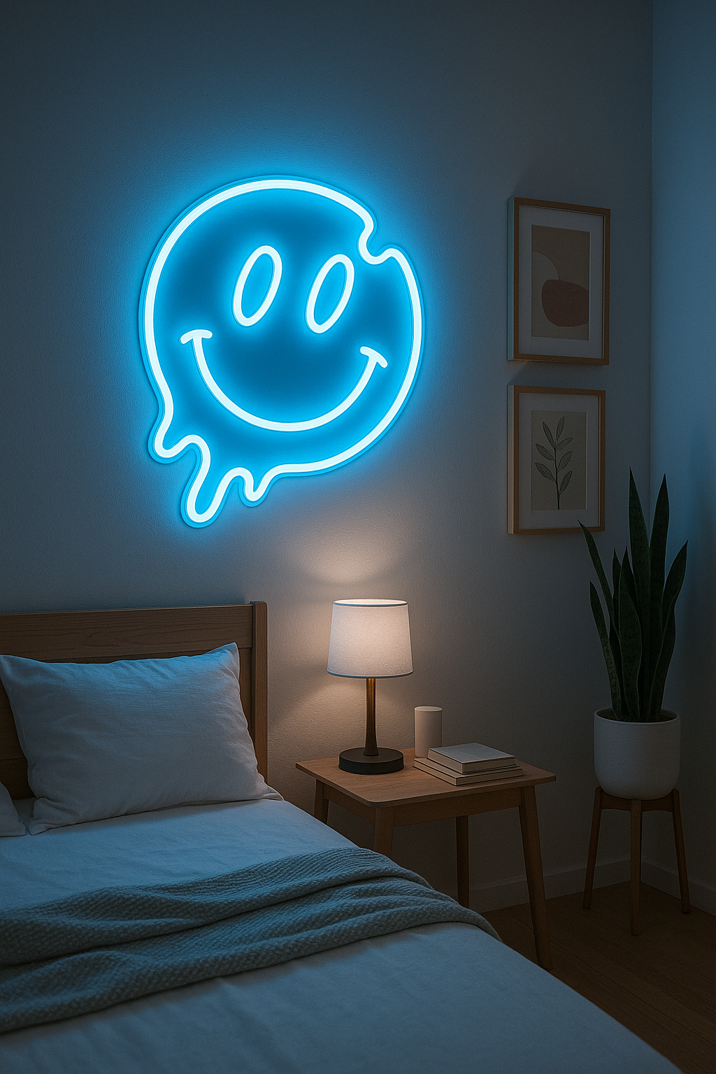 Smile Face Emoji Neon Light - Neon Signs Pakistan - Image 4