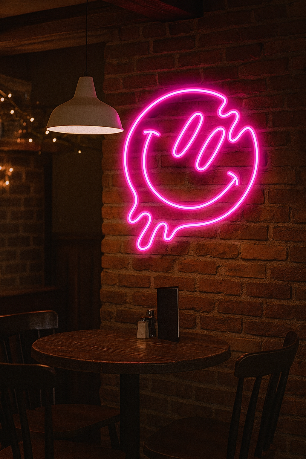 Smile Face Emoji Neon Light - Neon Signs Pakistan - Image 3