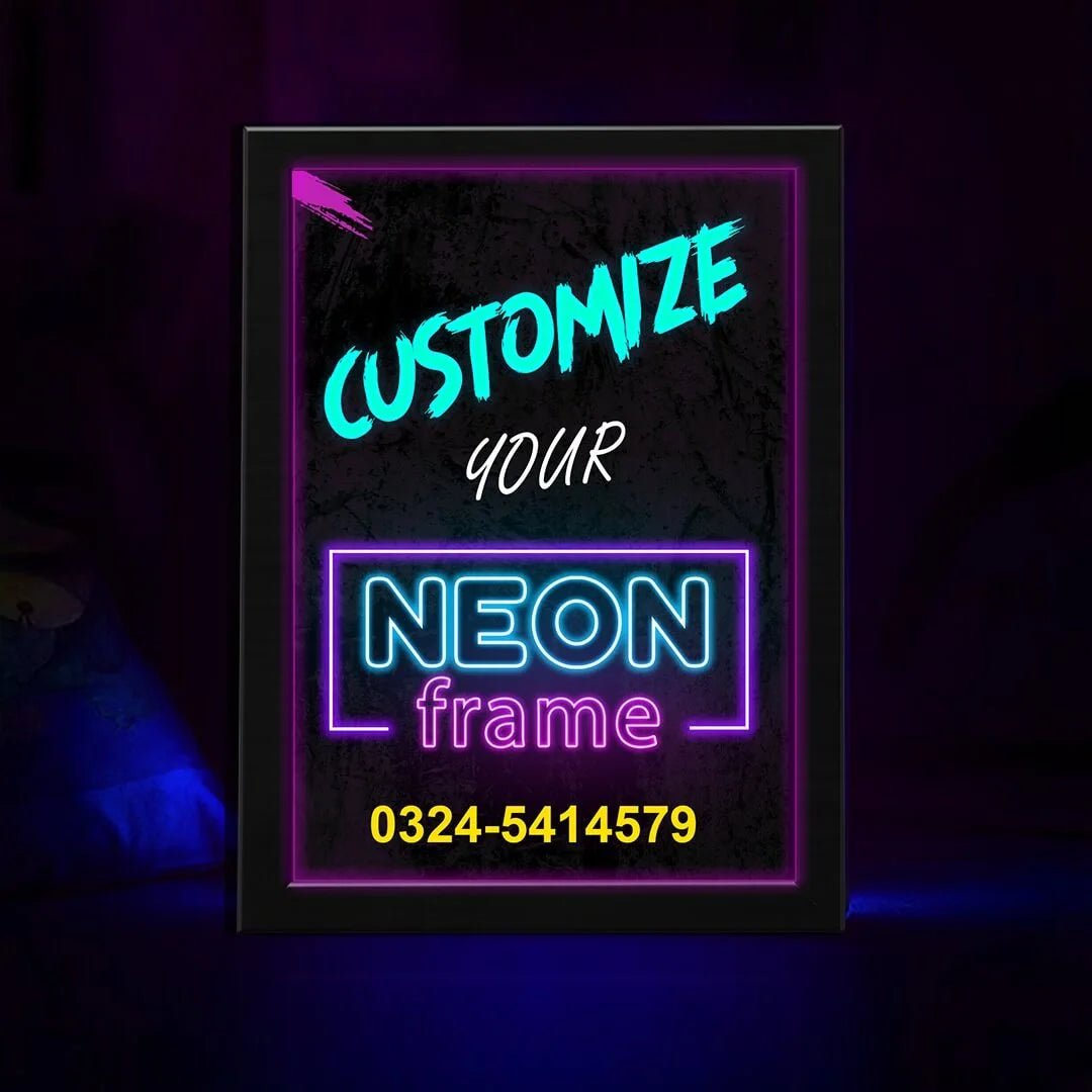 Kaaba Islamic Light Frame | Poster Neon Light Box - Image 4