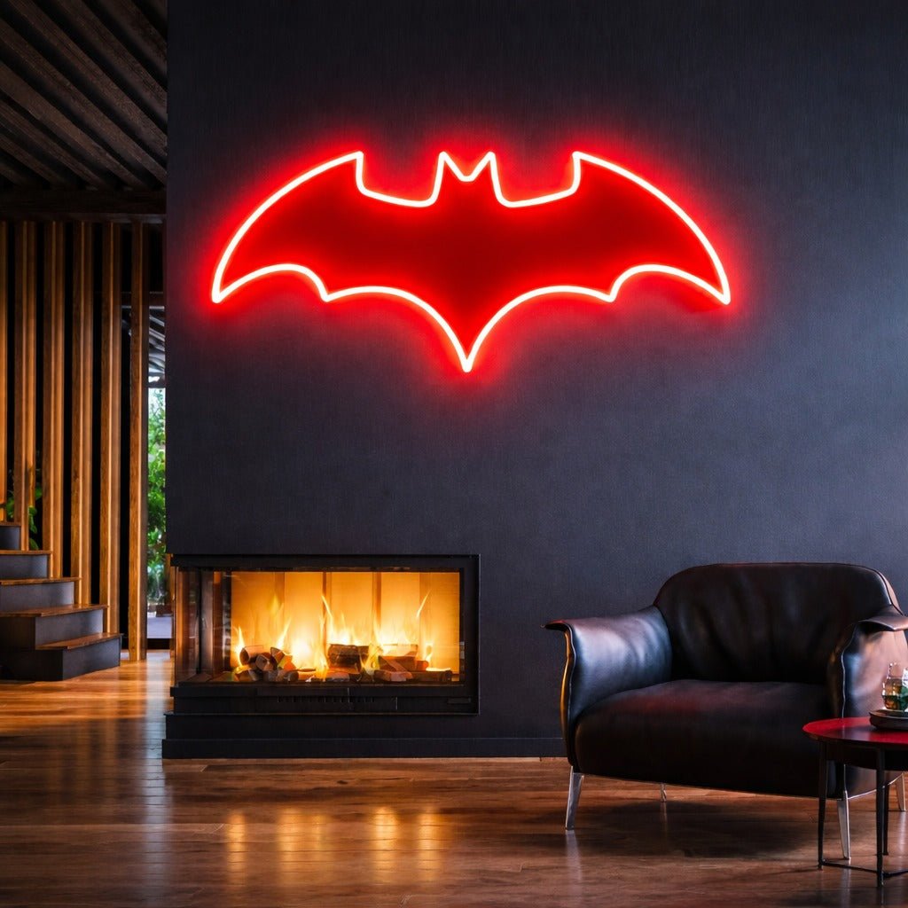 Neon Light Batman Sign - Embrace the Dark Knight with Neon Brilliance - Image 2