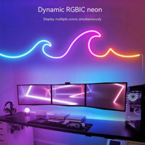 NEON RGB Magic 5-Meter Multicolor LED Neon Light – Remote & Mobile Control