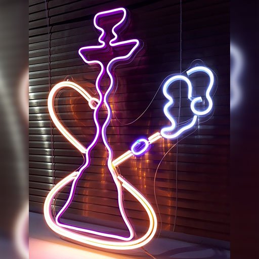 Hookah Shisha - Vape Neon Sign - Image 2