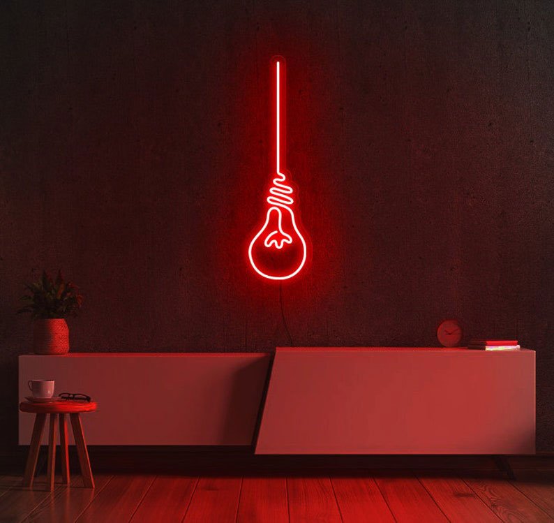 Neon Light Bulb Lamp Decor - Image 5