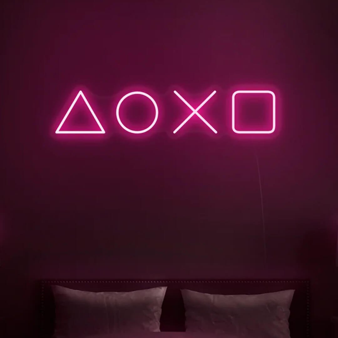 Gaming Console Buttons Squid Game Neon Sign - The Ultimate Fan Decor - Image 6