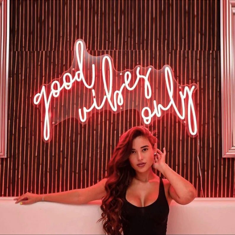 Good Vibes Only Neon Sign - Neon Lights - Image 5