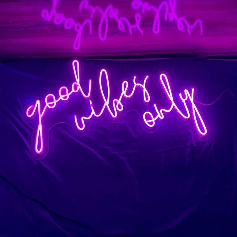 Good Vibes Only Neon Sign - Neon Lights - Image 6