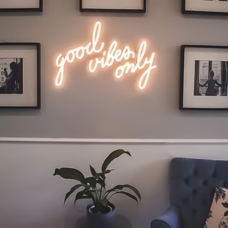 Good Vibes Only Neon Sign - Neon Lights - Image 7
