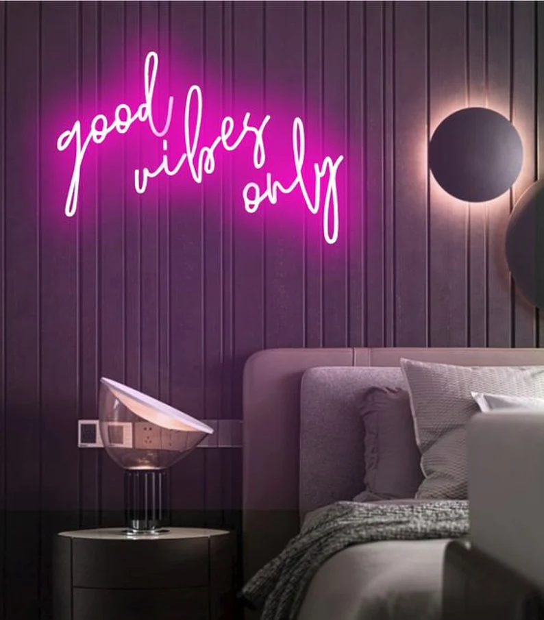 Good Vibes Only Neon Sign - Neon Lights - Image 4