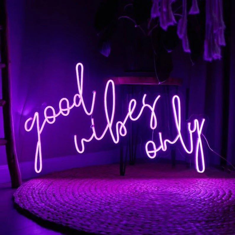 Good Vibes Only Neon Sign - Neon Lights - Image 3