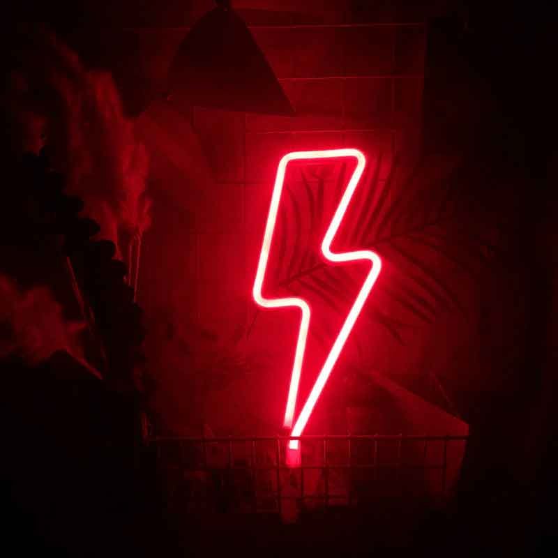 Neon Light Power/Energy Art Sign - Unleash the Brilliance with Neon Art - Image 3
