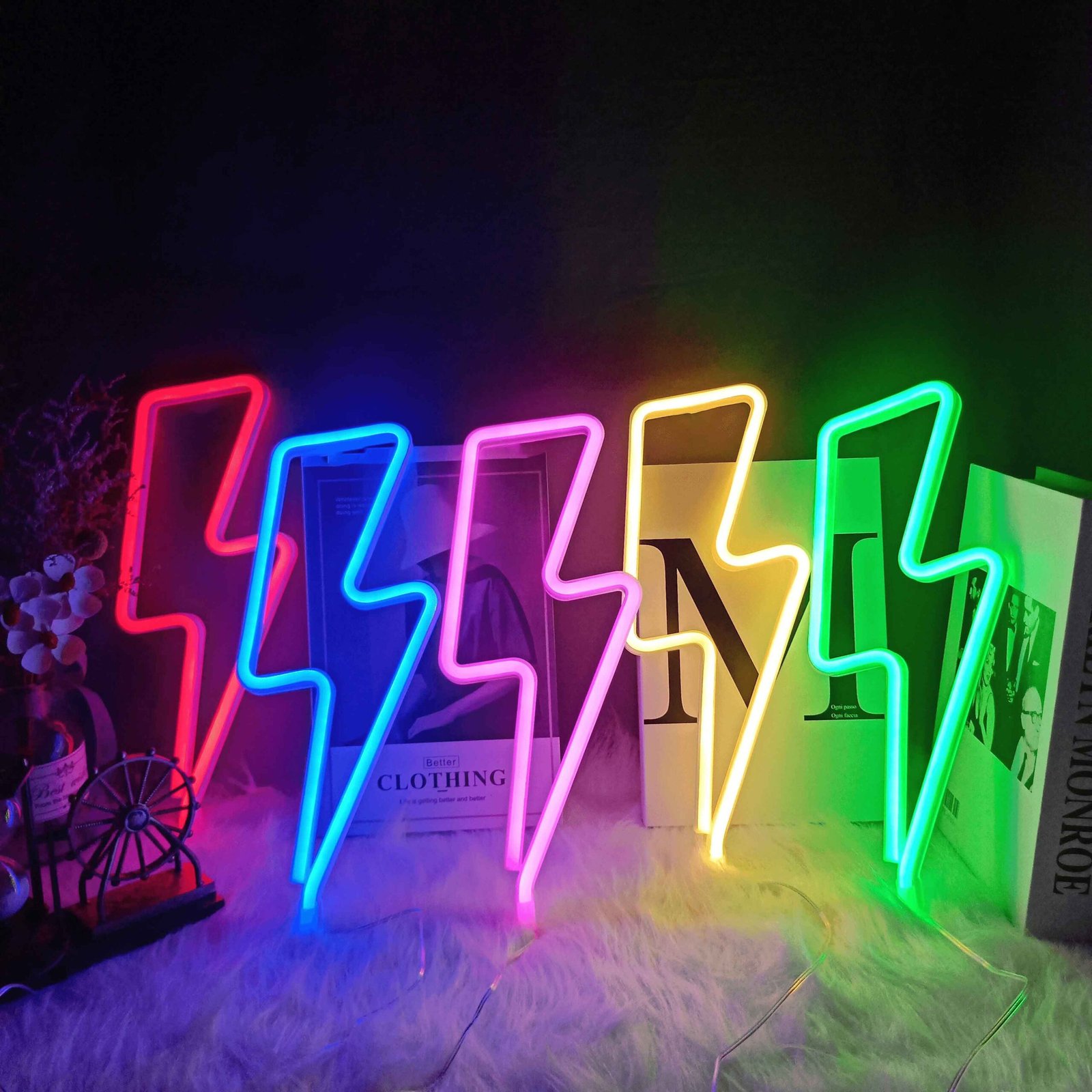 Neon Light Power/Energy Art Sign - Unleash the Brilliance with Neon Art - Image 6