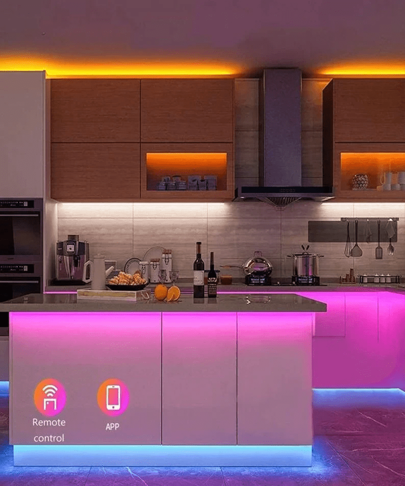 RGB LED Strip Light With Remote Controller Set - Image 6