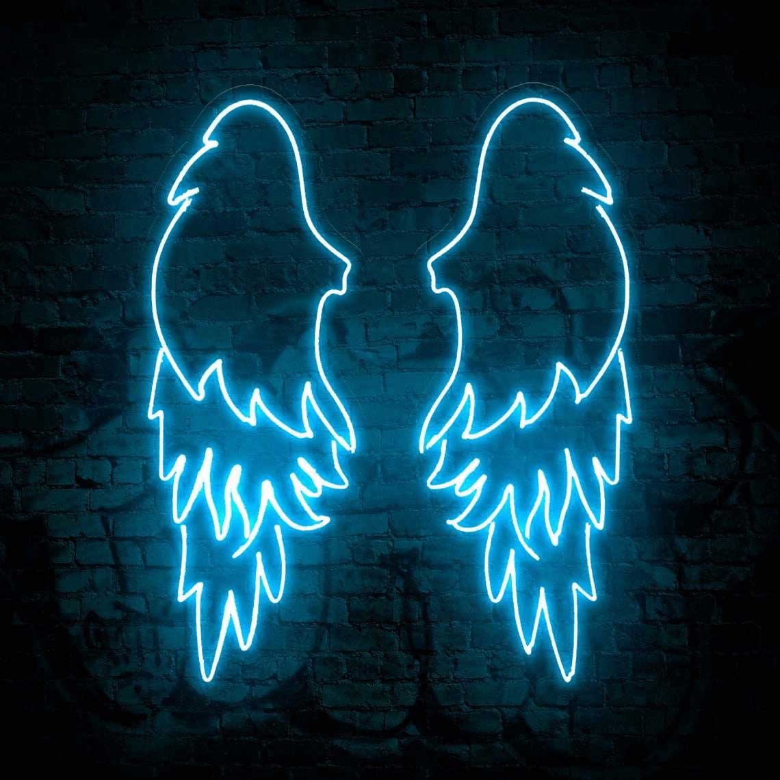 Angel Wings (Pair) Neon Sign - Neon Lights - Image 4